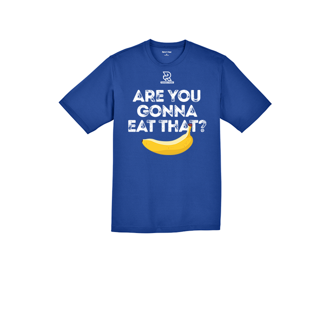 ARE YOU GONNA EAT THAT? (White) - RacerMesh Short Sleeve Tee
