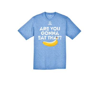 ARE YOU GONNA EAT THAT? (White) - RacerMesh Short Sleeve Tee