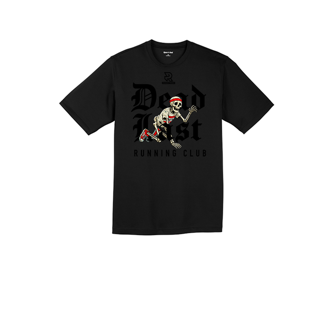 DEAD LAST (Black) - RacerMesh Short Sleeve Tee