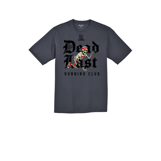 DEAD LAST (Black) - RacerMesh Short Sleeve Tee