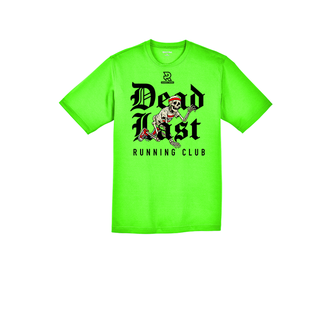 DEAD LAST (Black) - RacerMesh Short Sleeve Tee
