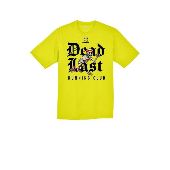 DEAD LAST (Black) - RacerMesh Short Sleeve Tee