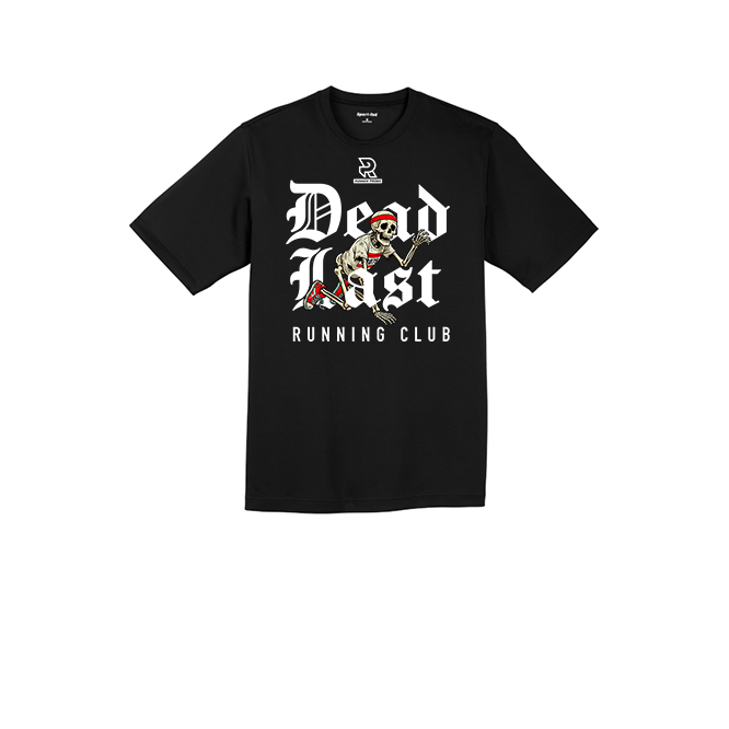 DEAD LAST (White) - RacerMesh Short Sleeve Tee