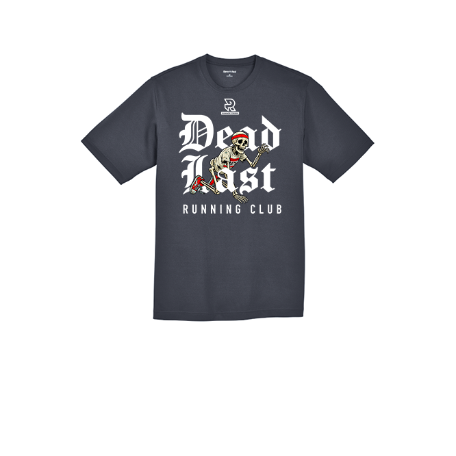 DEAD LAST (White) - RacerMesh Short Sleeve Tee