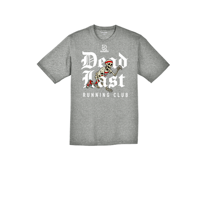 DEAD LAST (White) - RacerMesh Short Sleeve Tee