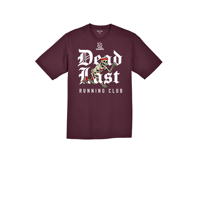 DEAD LAST (White) - RacerMesh Short Sleeve Tee