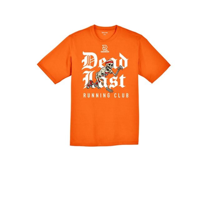DEAD LAST (White) - RacerMesh Short Sleeve Tee