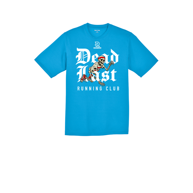 DEAD LAST (White) - RacerMesh Short Sleeve Tee