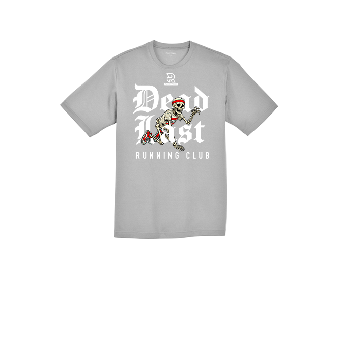 DEAD LAST (White) - RacerMesh Short Sleeve Tee
