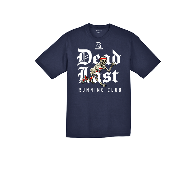 DEAD LAST (White) - RacerMesh Short Sleeve Tee