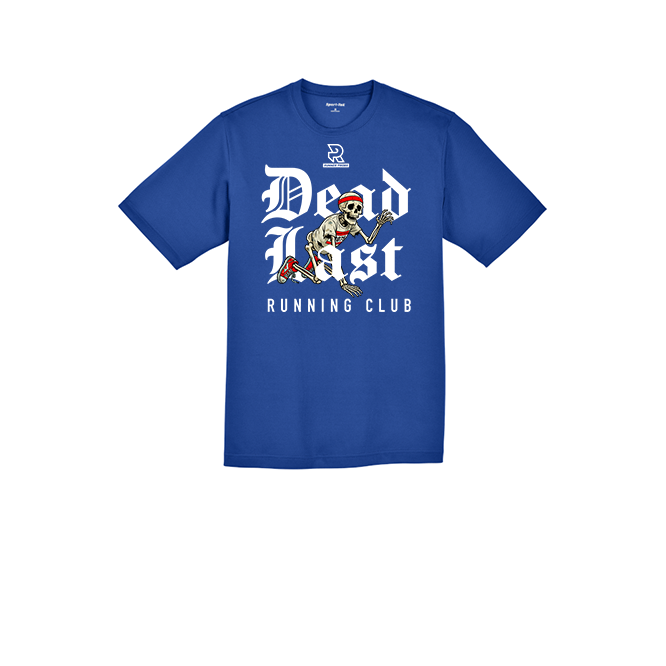 DEAD LAST (White) - RacerMesh Short Sleeve Tee