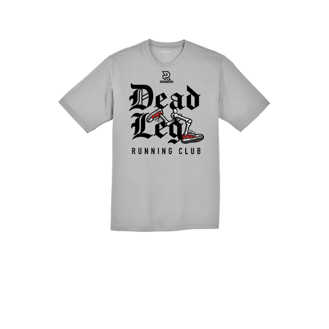 DEAD LEG (Black) - RacerMesh Short Sleeve Tee