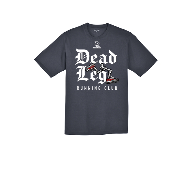 DEAD LEGS (White) - RacerMesh Short Sleeve Tee
