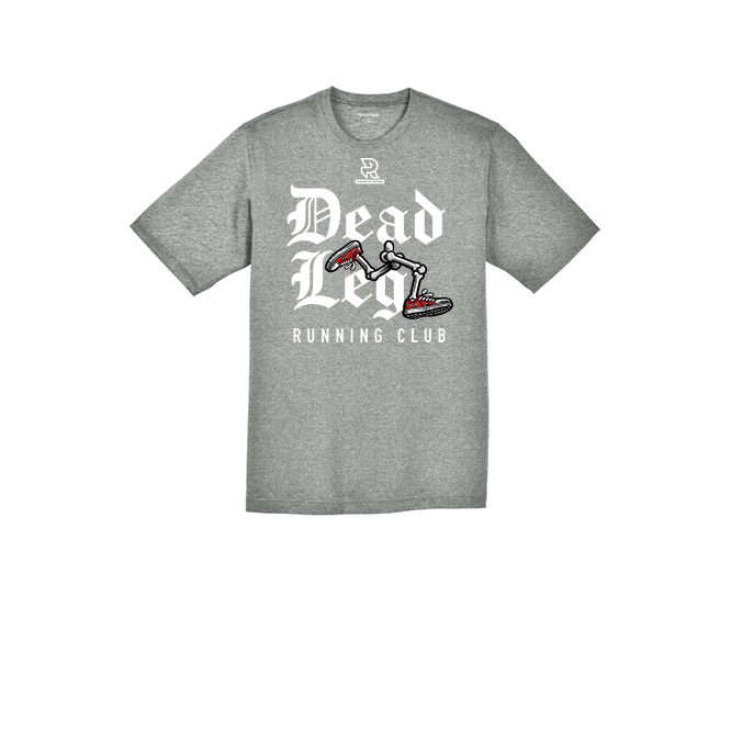 DEAD LEGS (White) - RacerMesh Short Sleeve Tee