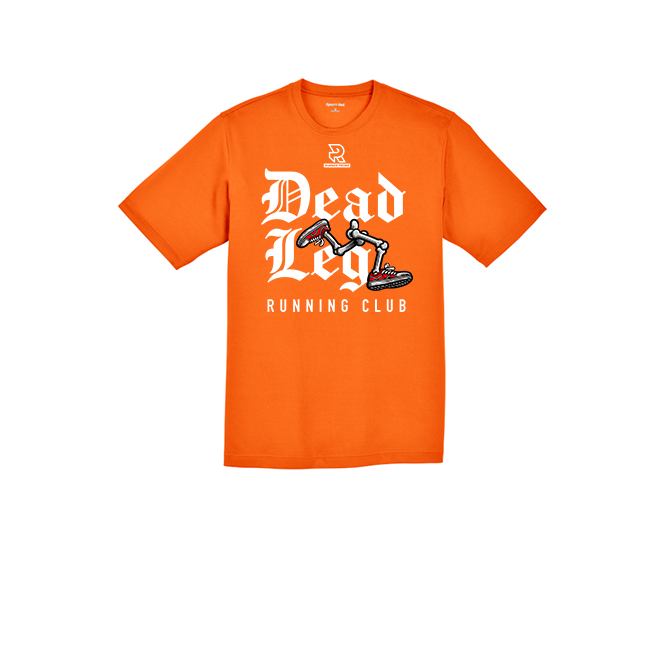 DEAD LEGS (White) - RacerMesh Short Sleeve Tee
