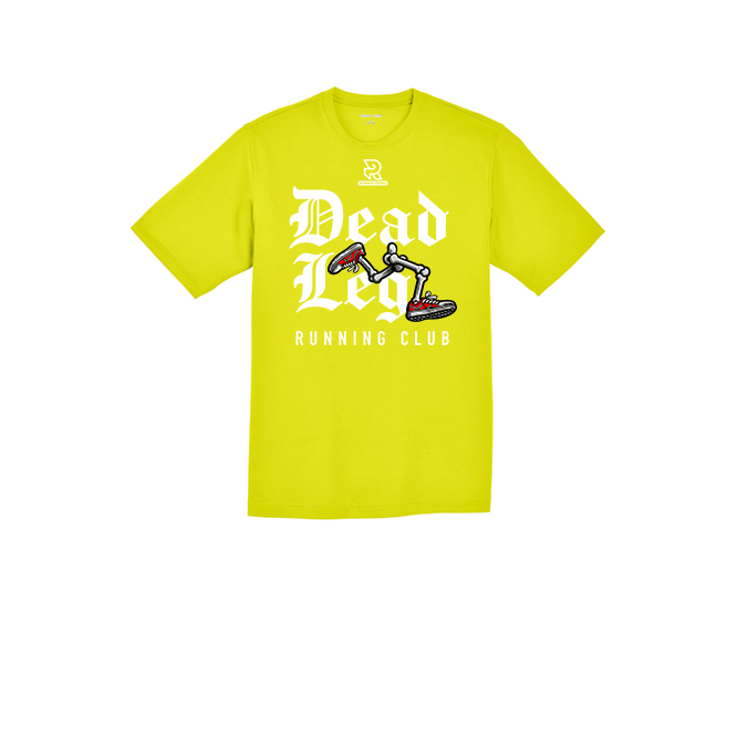 DEAD LEGS (White) - RacerMesh Short Sleeve Tee