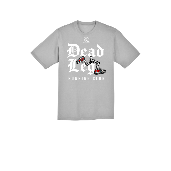 DEAD LEGS (White) - RacerMesh Short Sleeve Tee
