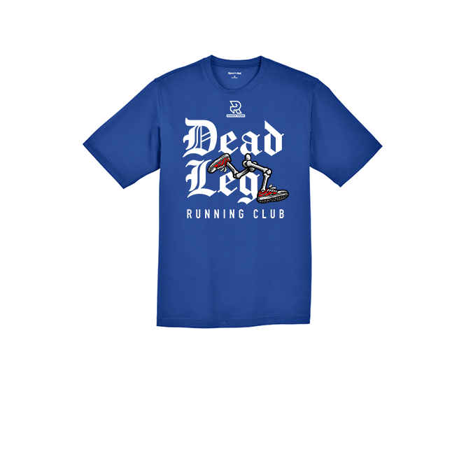DEAD LEGS (White) - RacerMesh Short Sleeve Tee