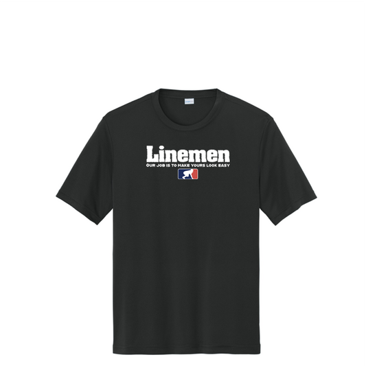 A LINEMANS JOB - Performance Tee