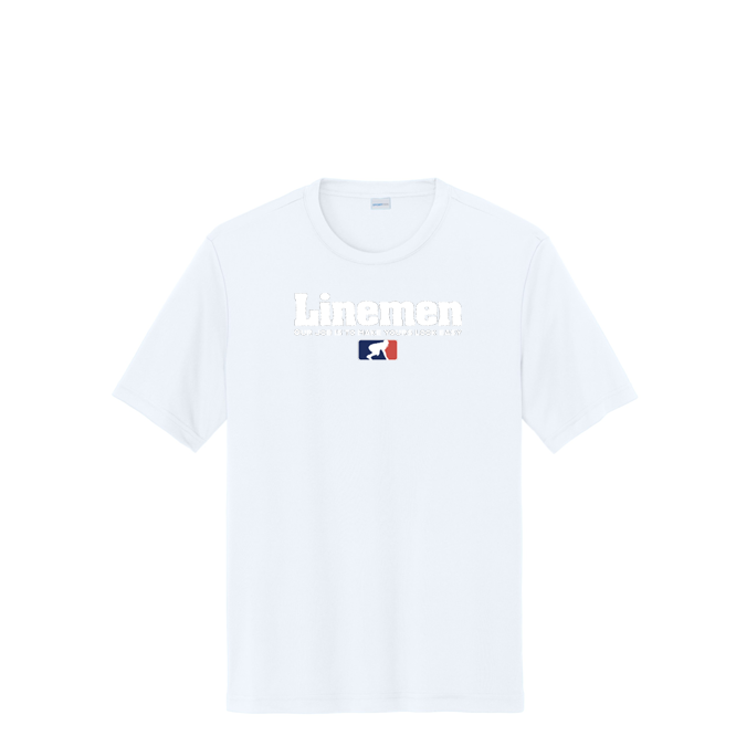 A LINEMANS JOB - Performance Tee