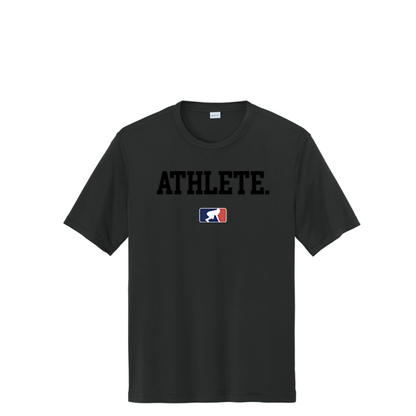 ATHLETE (Black) - Performance Tee