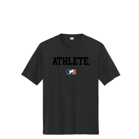 ATHLETE (Black) - Performance Tee