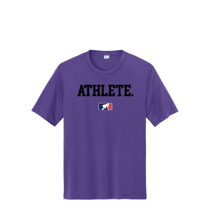 ATHLETE (Black) - Performance Tee
