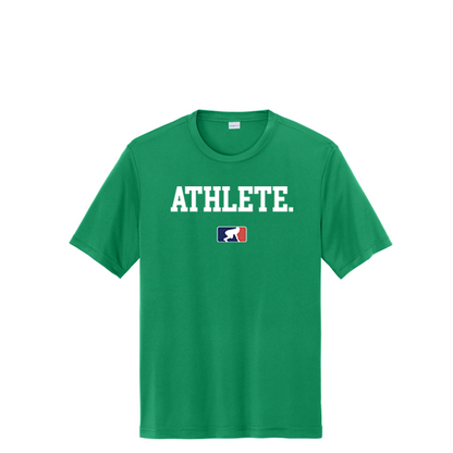 ATHLETE (White) - Performance Tee