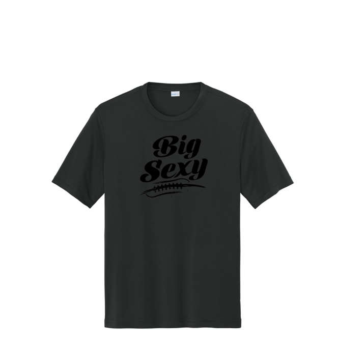 BIG SEXY (A) (Black) - Performance Tee