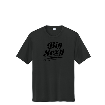 BIG SEXY (A) (Black) - Youth Performance Tee