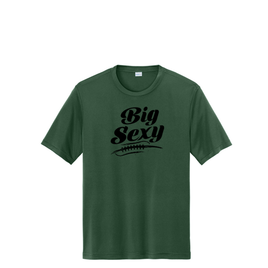 BIG SEXY (A) (Black) - Tall Performance Tee
