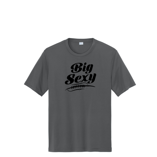 BIG SEXY (A) (Black) - Tall Performance Tee