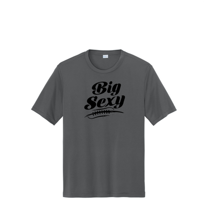 BIG SEXY (A) (Black) - Tall Performance Tee