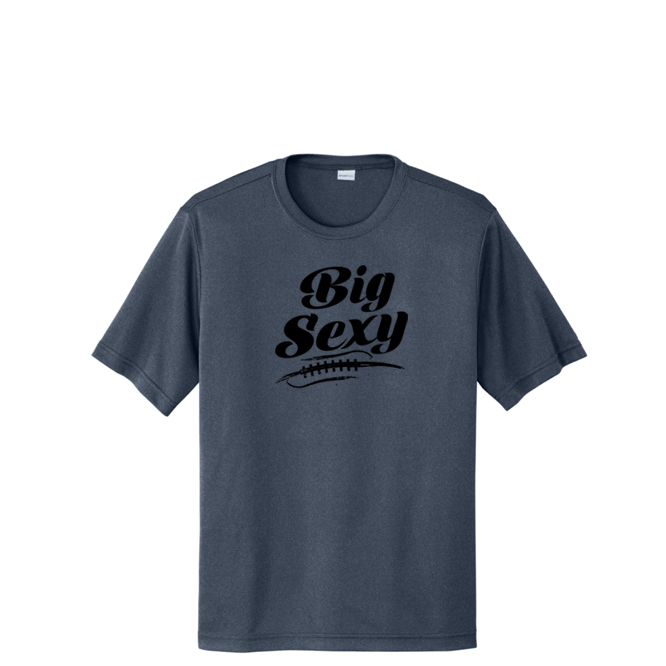 BIG SEXY (A) (Black) - Tall Performance Tee