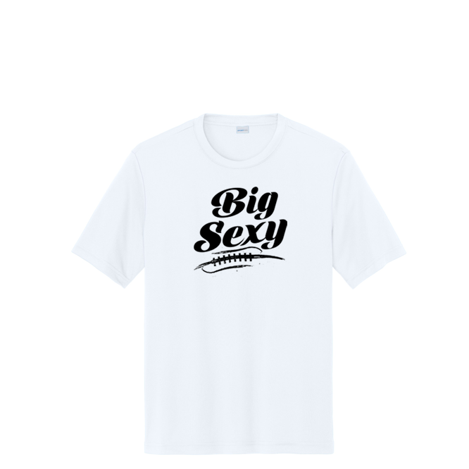 BIG SEXY (A) (Black) - Tall Performance Tee