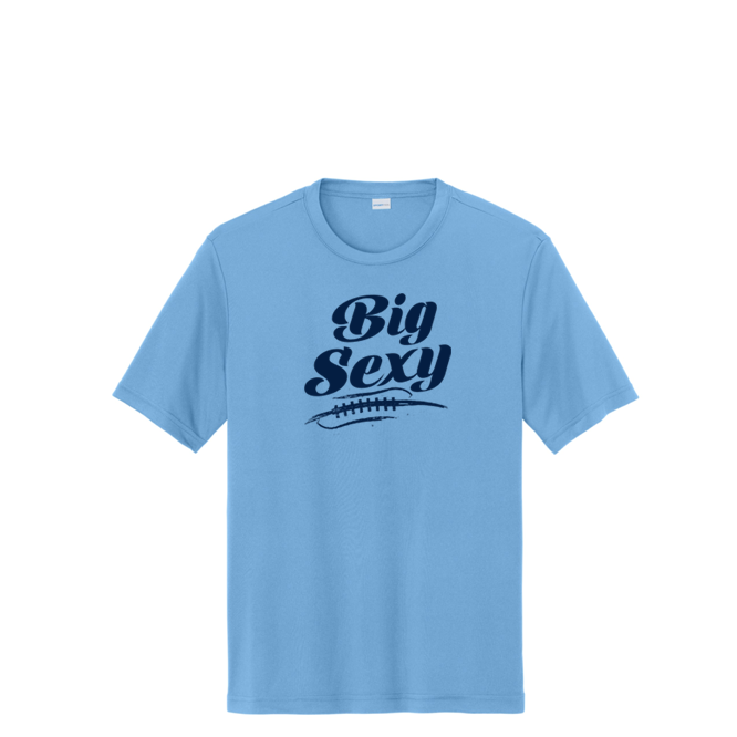 BIG SEXY (A) (Navy) - Performance Tee