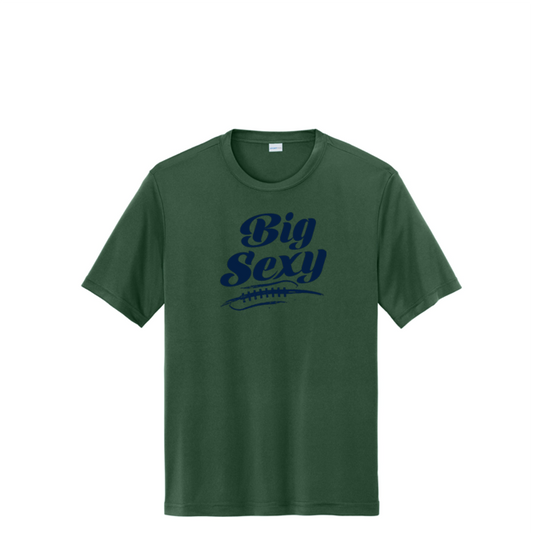BIG SEXY (A) (Navy) - Tall Performance Tee