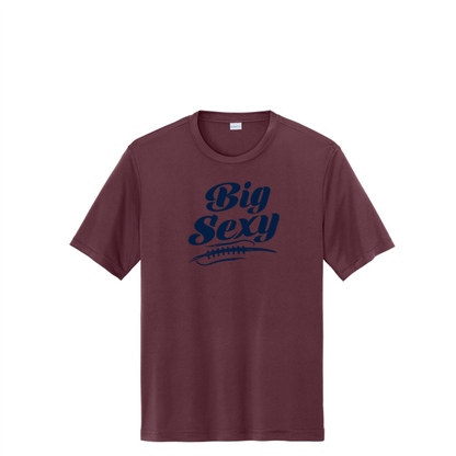 BIG SEXY (A) (Navy) - Tall Performance Tee