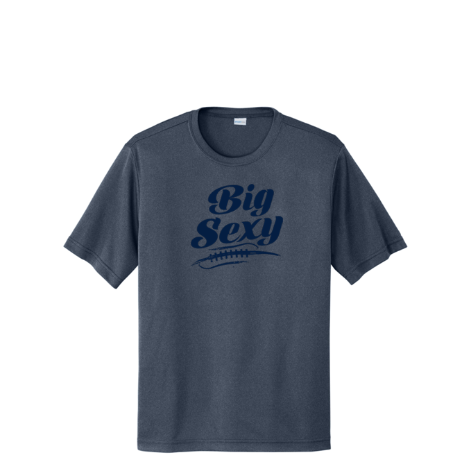 BIG SEXY (A) (Navy) - Performance Tee