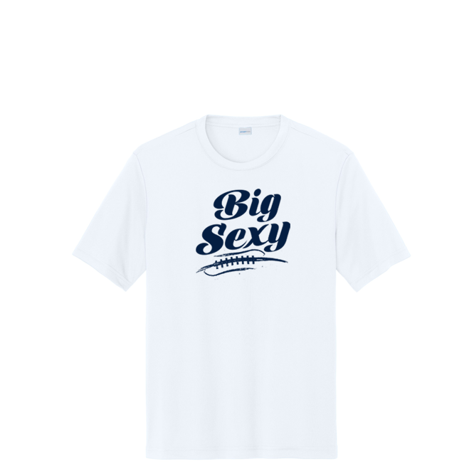 BIG SEXY (A) (Navy) - Performance Tee