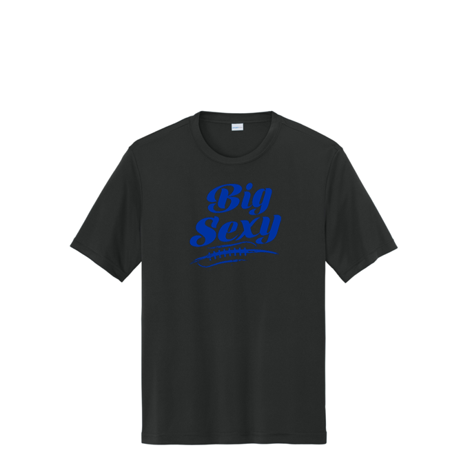 BIG SEXY (A) (Royal) - Performance Tee