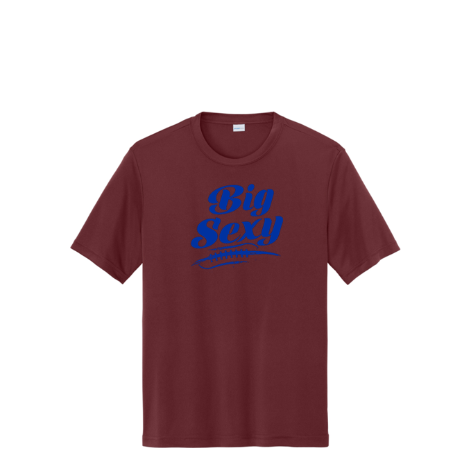 BIG SEXY (A) (Royal) - Performance Tee