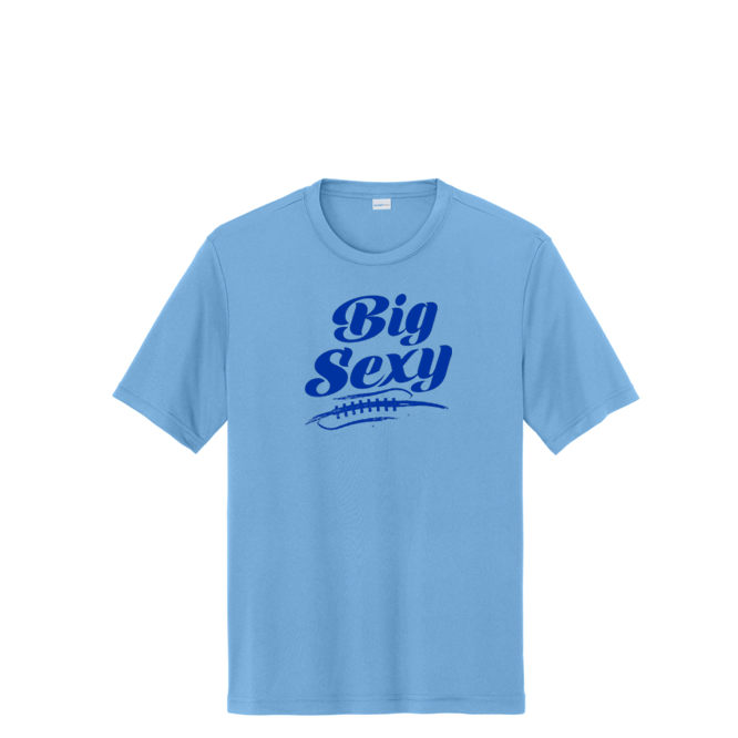 BIG SEXY (A) (Royal) - Performance Tee