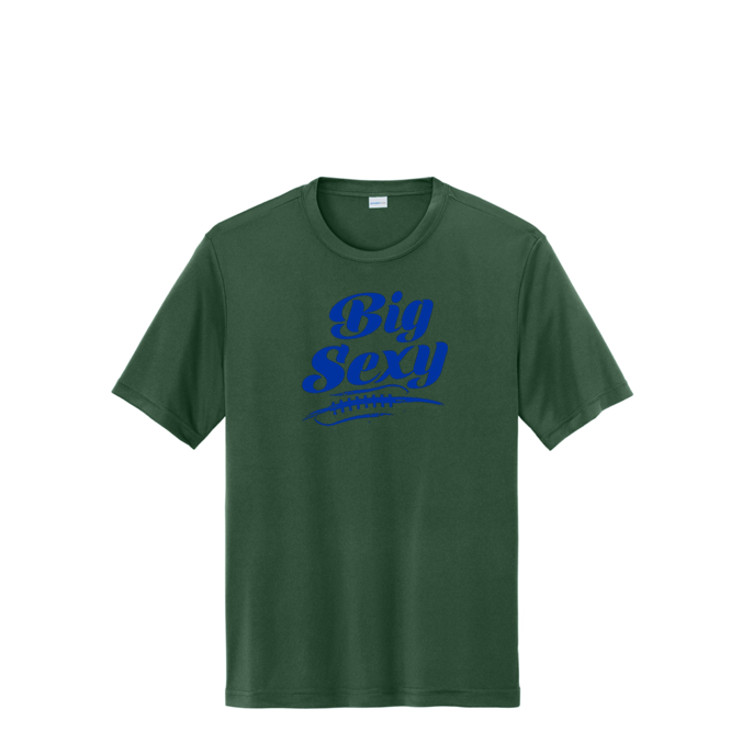 BIG SEXY (A) (Royal) - Performance Tee