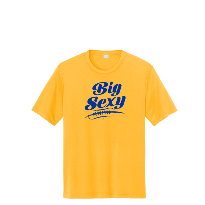 BIG SEXY (A) (Royal) - Performance Tee