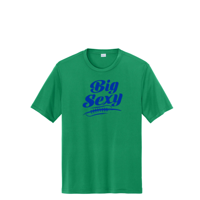 BIG SEXY (A) (Royal) - Performance Tee