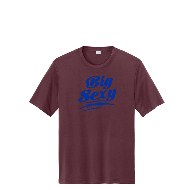 BIG SEXY (A) (Royal) - Performance Tee