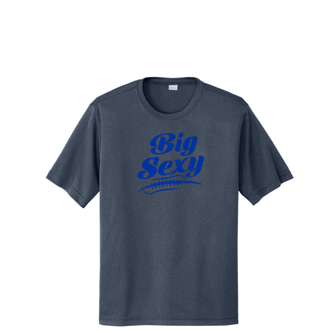 BIG SEXY (A) (Royal) - Performance Tee