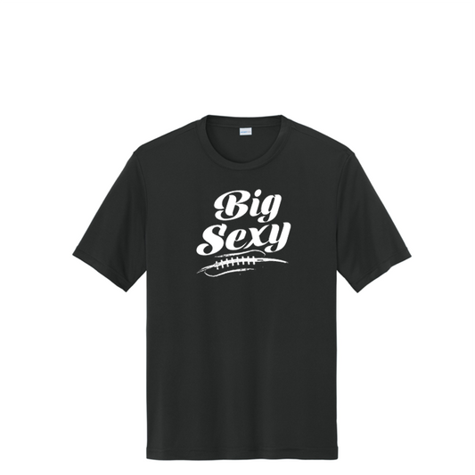 BIG SEXY (A) (White) - Tall Performance Tee