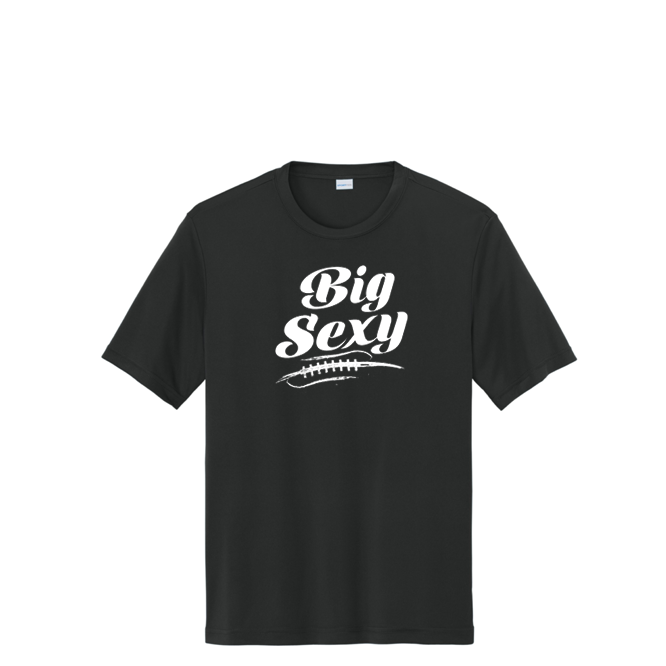 BIG SEXY (A) (White) - Performance Tee